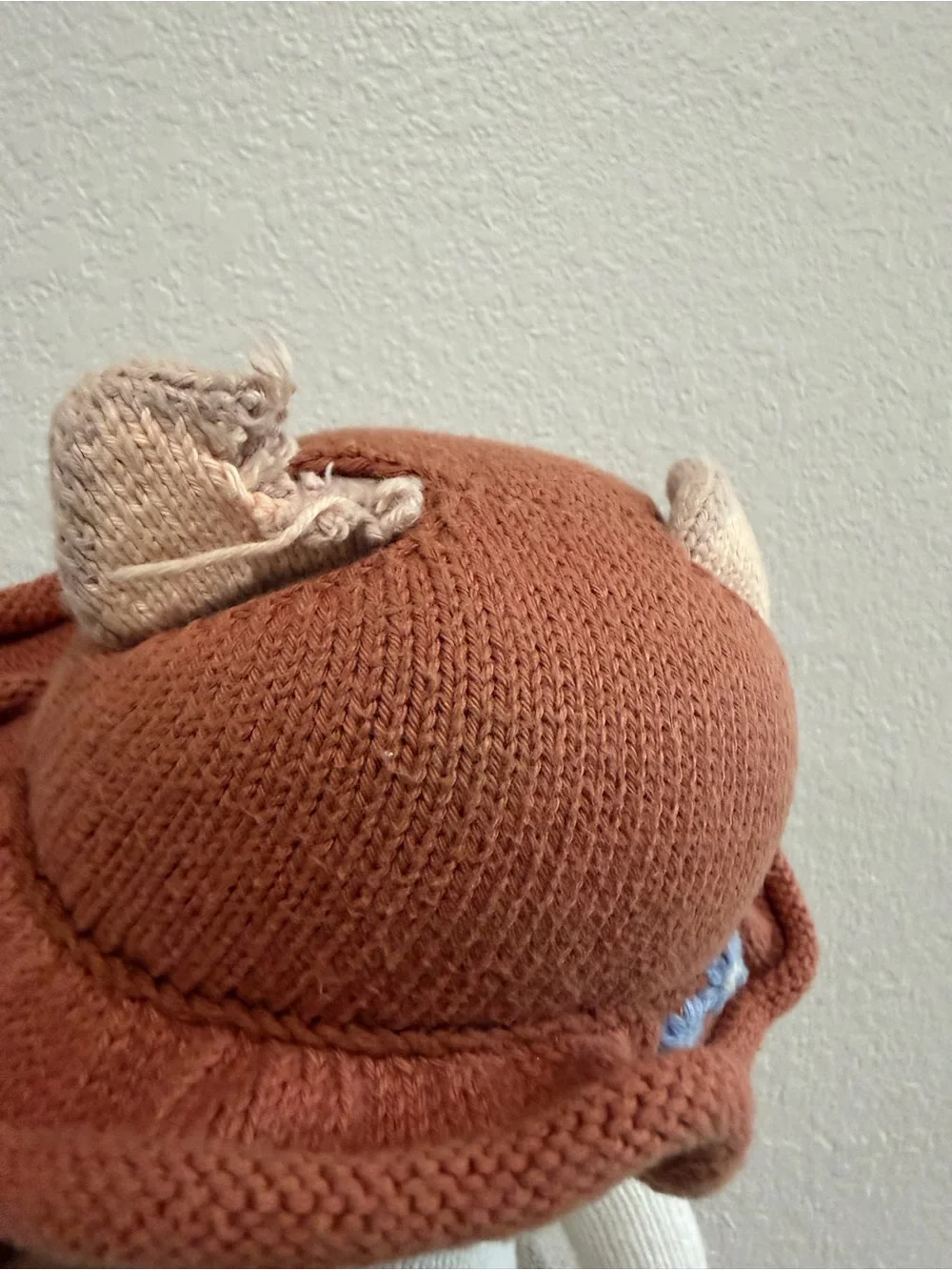 cuddle and kind Stuffed doll Chelsea Big Jumbo Kitty Hand Knit